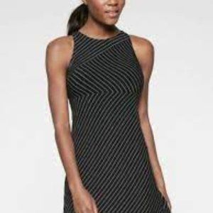 Athleta Santorini high neck dress - TEAL EUC, size SP